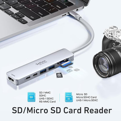Selore&S-Global USB C Hub HDMI Adapter - Image 6