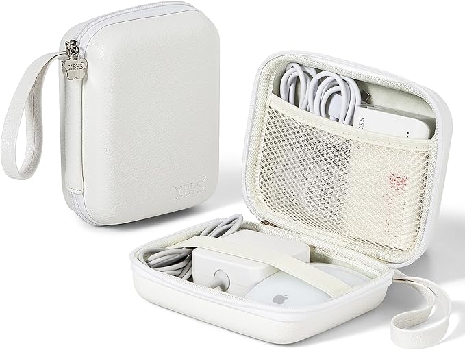 Charger Case for Macbook, Portable Tech Electronic Organizer Bag, Small Travel by Linpr