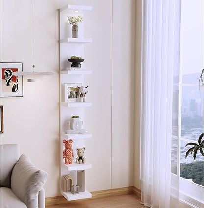 LitaEther Versatile 7 Tier Wall Shelf Unit, Display Floating Shelf - Image 9