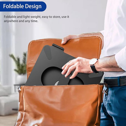 BESIGN LSX7 Laptop Stand with 360 Rotating Base, Ergonomic Adjustable Notebook - Image 9