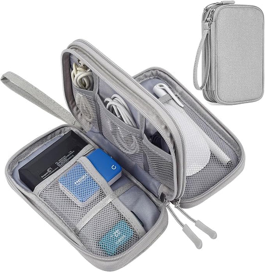 CAAORDKSO Electronic Organizer Travel Cable Accessories Case, Organizer Bag by Unknown