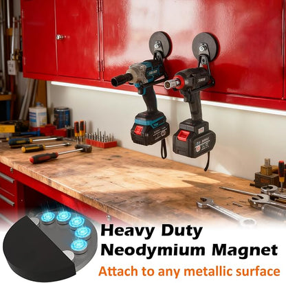 MUTUACTOR New Upgraded Magnetic Hooks Heavy Duty, 40lbs Anti-Scratch Garage - Image 6