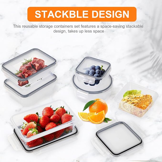 24Piece Food Storage Container - Image 3