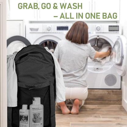 Laundry Bag Backpack, Large Travel Laundry Bags - Image 6