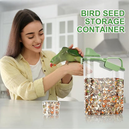 TBMax Rice Container Cereal Storage Container 2 Pack, Kitchen Pantry Dry Food - Image 7