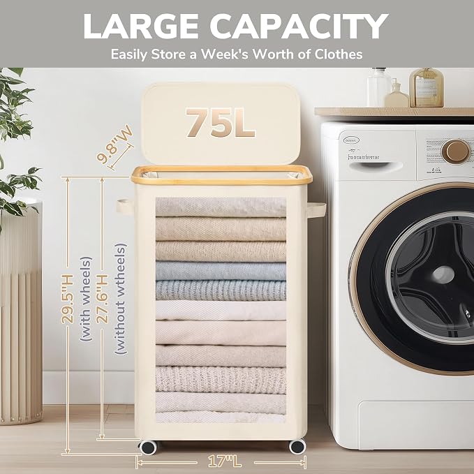 Goodpick Slim Laundry Basket - Image 3