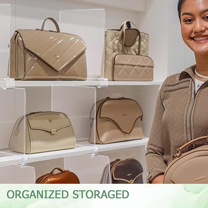 Shelf Dividers for Closet Organization - Image 9