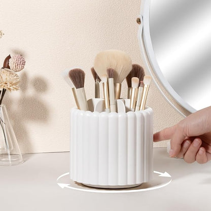 Anyoifax 360 Rotating Makeup Brush Holder 7 Slots Make Up Brush Organizer - Image 2