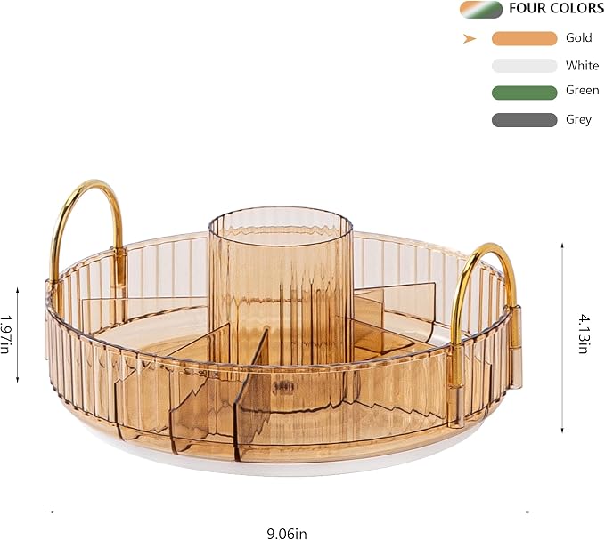 YCIA&DONE Rotating Makeup Organizer - Image 5