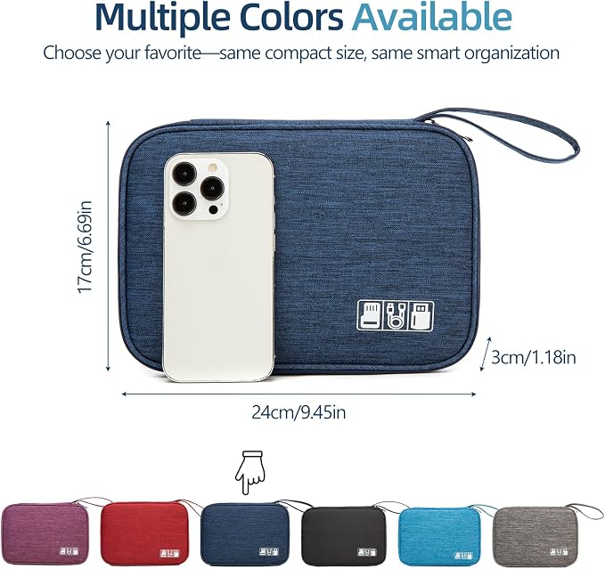 Cord Organizer Travel Case, Cable Organizer Bag - Image 4