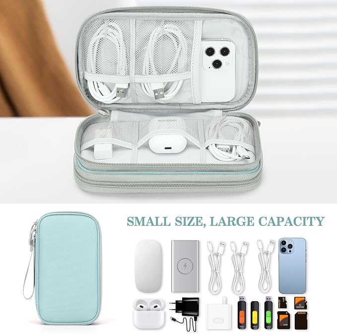 FYY Electronic Organizer, Travel Cable Organizer Bag Pouch Electronic - Image 6