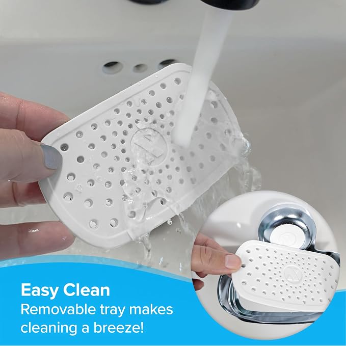 SlipX Solutions Strong Hold Soap Saver, Suction Cup Soap Holder - Image 3