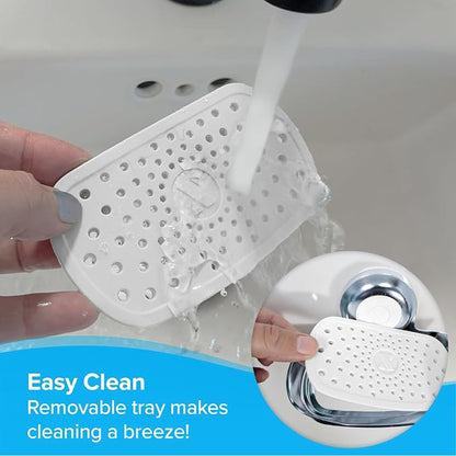SlipX Solutions Strong Hold Soap Saver, Suction Cup Soap Holder - Image 3