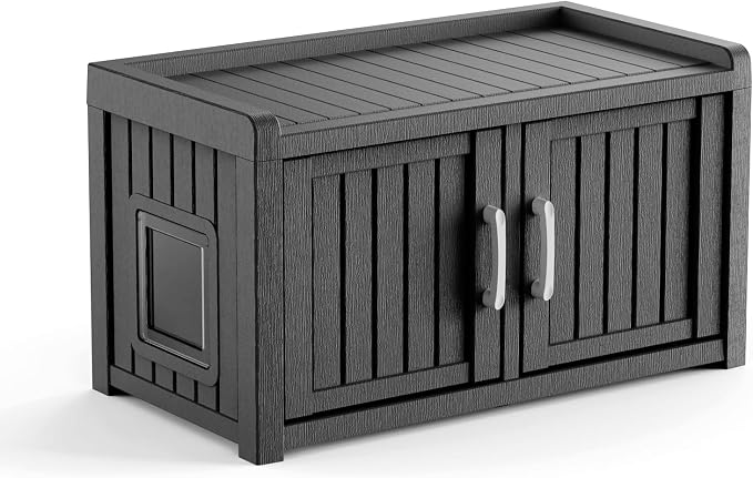 2 Doors Shoe Storage Bench by Outdoorchairs