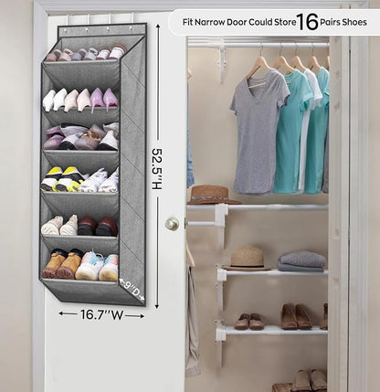 SLEEPING LAMB Over The Door Shoe Organizer - Image 2