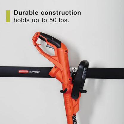Rubbermaid Garage FastTrack Power Tool Holder Satin Nickel Wall Mounted Storage - Image 3