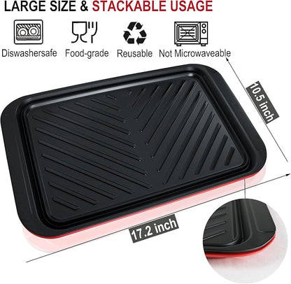 Grilling Prep and Serve Trays, BBQ Platter - Image 3
