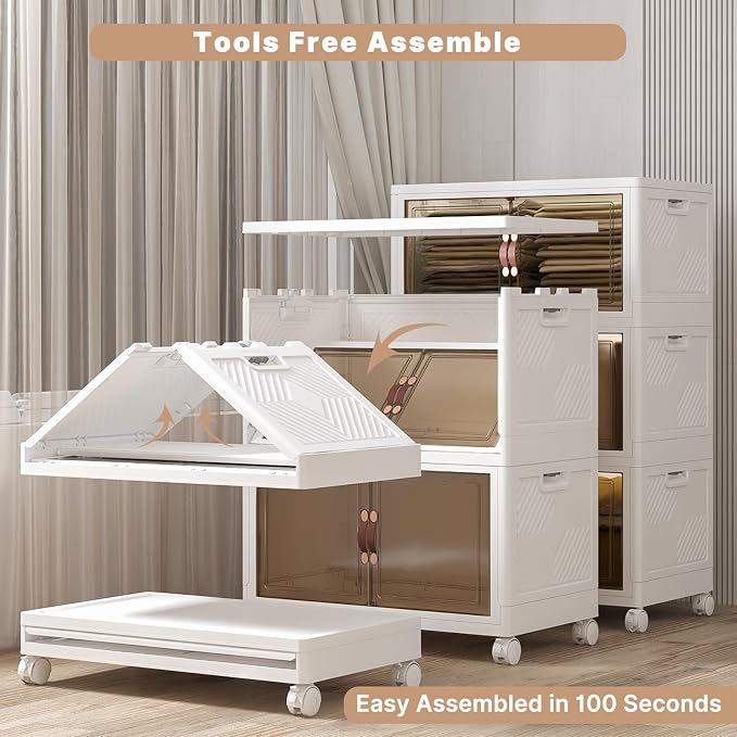 Extra Large Stackable Storage Bins - Image 4