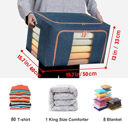 Large Storage Bags, Foldable Storage Bins - Image 2