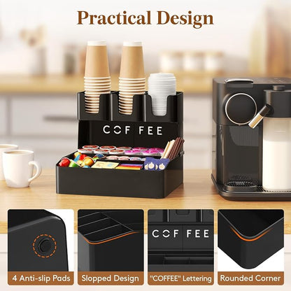 Lifewit 2-tier Coffee Station Organizer - Image 5