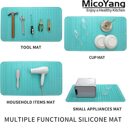 Silicone Dish Drying Mat for Multiple Usage, Easy clean, Eco-friendly, - Image 4