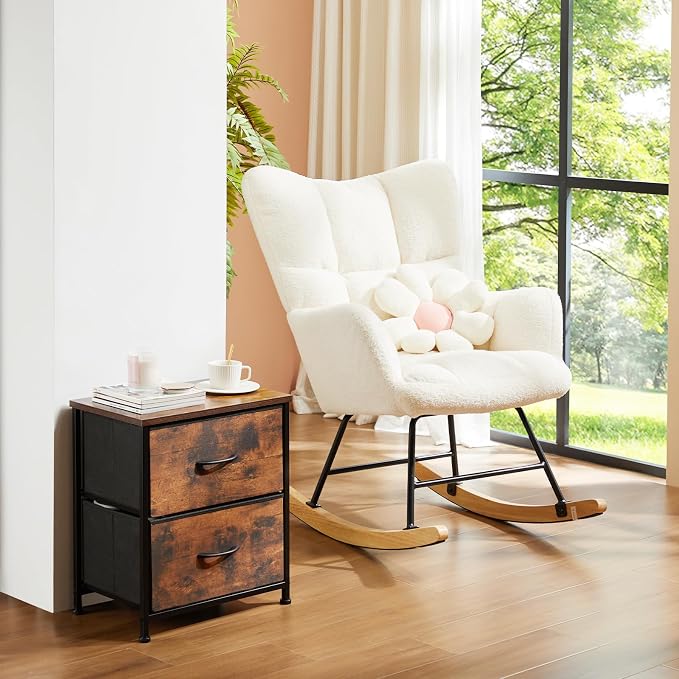 DUMOS Nightstand Small Dresser - Image 7