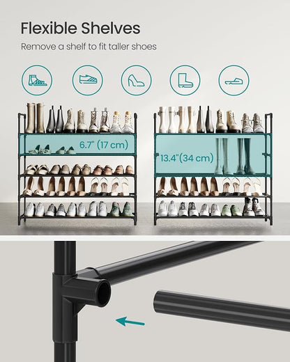 SONGMICS 2-Tier Shoe Rack, Shoe Storage - Image 9