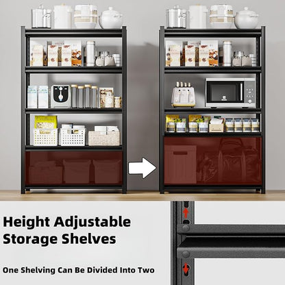72“H Garage Shelving Heavy Duty Storage Shelves 3500 LBS Adjustable Metal - Image 8
