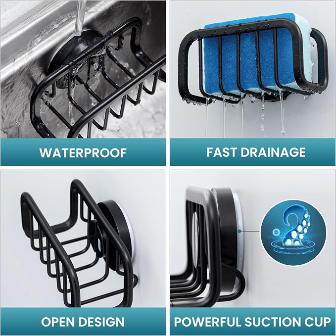 TAILI Sponge Holder for Kitchen Sink - Image 5