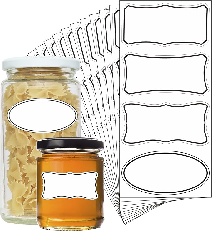 Hybsk Removable Freezer Food Labels by HYBSK
