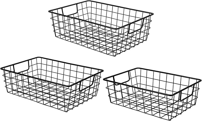 3 Pack Extra Large Wire Basket - Image 9