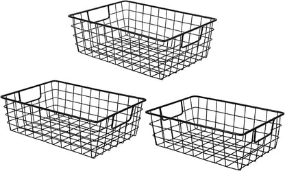 3 Pack Extra Large Wire Basket - Image 9