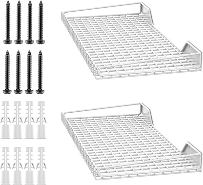 TORACK 2 Pack Wall Mounted Storage Shelves, 23.5" x 12" Wall Shelf by TORACK