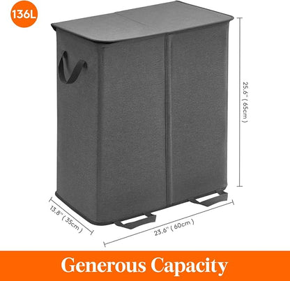 Lifewit Double Laundry Hamper - Image 6