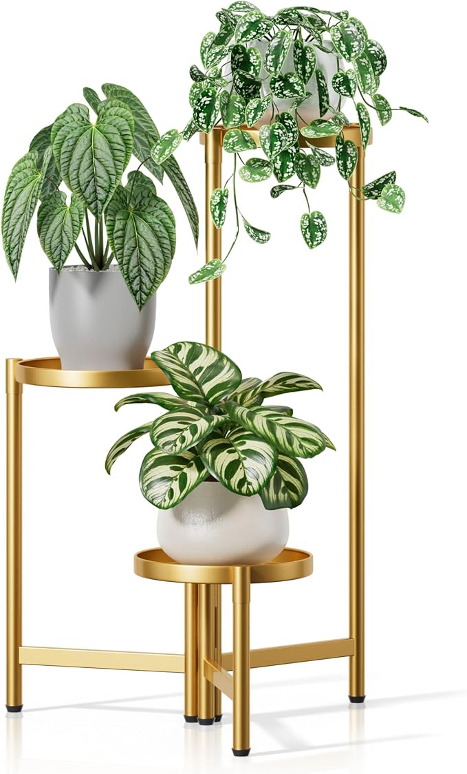 3 Tiered Plant Stand Indoor for Multiple Large Planter, Tall Heavy Duty by Unknown