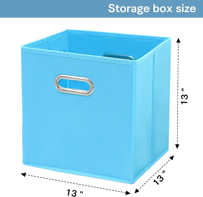 Fabric Cubby Storage Bins - Image 2