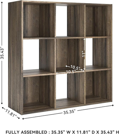 Signature Design by Ashley Shallifer 9 Cube Storage Organizer or Bookcase - Image 3