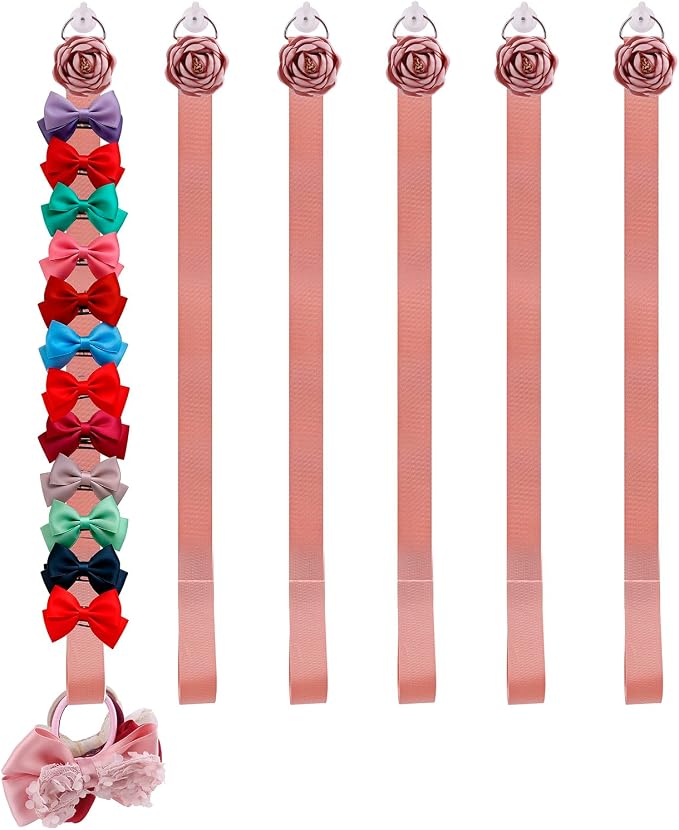 6PCS Bow Holder Hair Bow Organizer, Baby Decorative Hair Accessories Organizer - Image 6