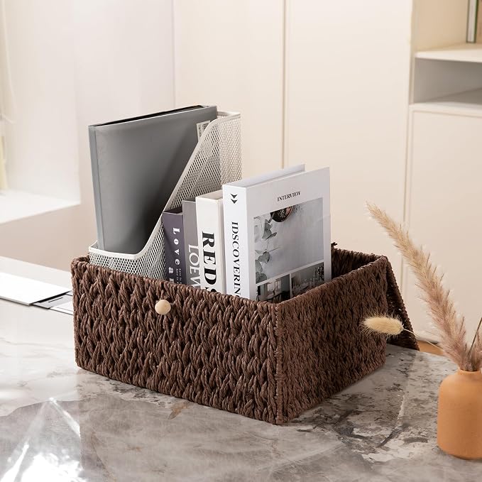OIAHOMY Wicker Storage Basket - Image 8