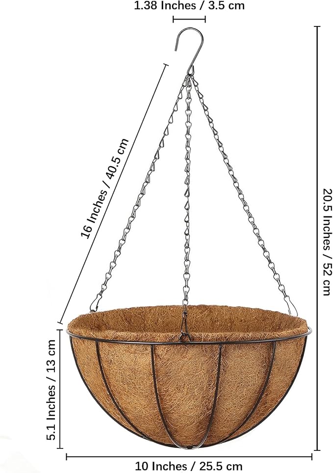 LCHUANG Hanging Baskets Planter - Image 3