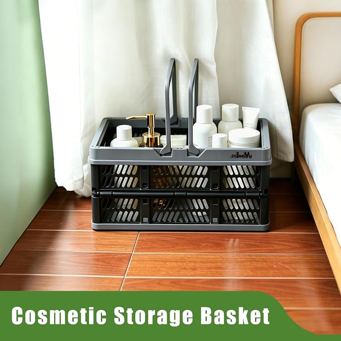 Small Plastic Baskets Black, Pack-2 Plastic baskets - Image 5