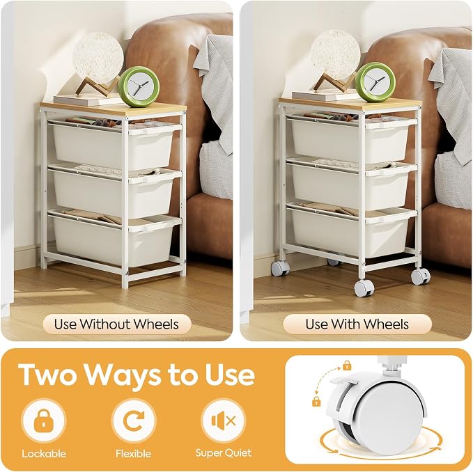 KINGBOARD Slim Rolling Cart - Image 8