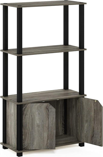 Furinno Brahms 4-Tier Multipurpose Bookcase/Bookshelf/Display Shelf/Display Rack - Image 7