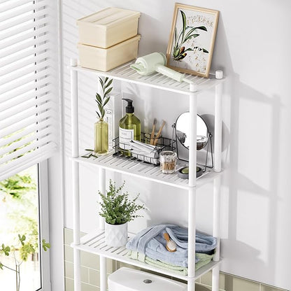 AmazerBath Bamboo Over The Toilet Storage Shelf, 3-Tier Bathroom Over Toilet - Image 3
