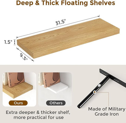 Fun Memories 32 Inch Floating Shelves - Image 3