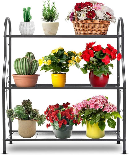 Storage Shelf Flower Pot Stand Hanging Plant Stand Planter Shelves Flower Pot by Unknown