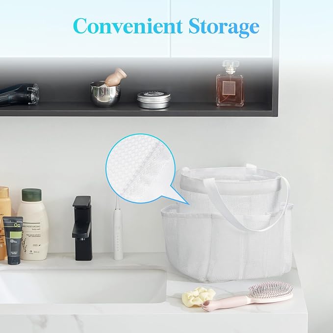 Lifewit Mesh Shower Caddy Portable - Image 3