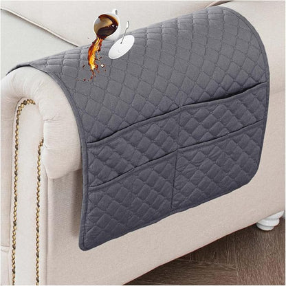 Waterproof Sofa Armrest Cover Headrest Cover by ZGDDPZA