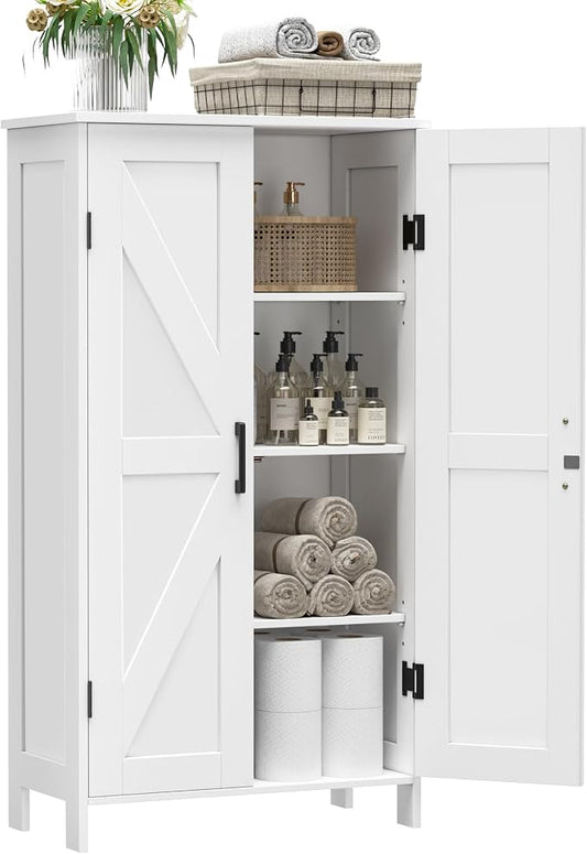 Homleke 43.3" H Farmhouse Bathroom Storage Cabinet by Homleke