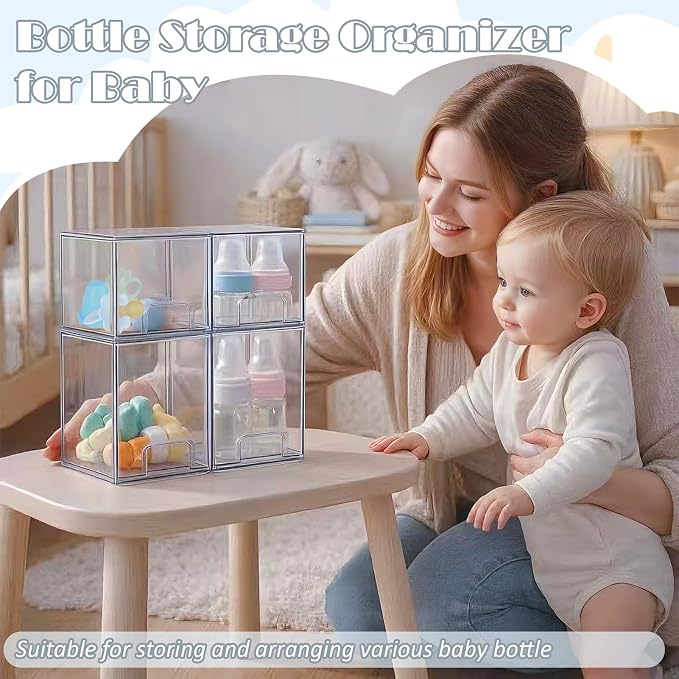 Baby Bottle Organizer with Hooks - Image 8